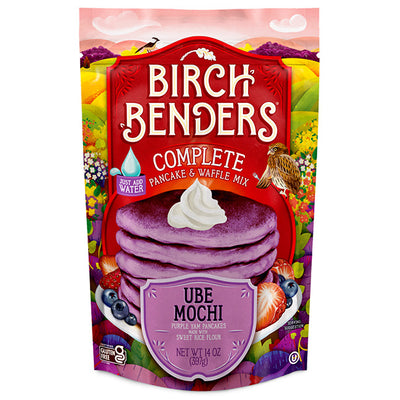 Product Ube Mochi Purple Yam Pancakes made with sweet rice flour