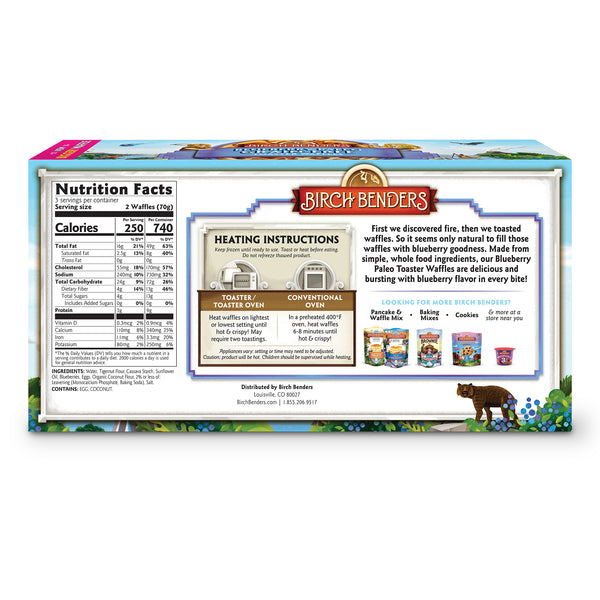 Birch Benders Paleo Toaster Waffles