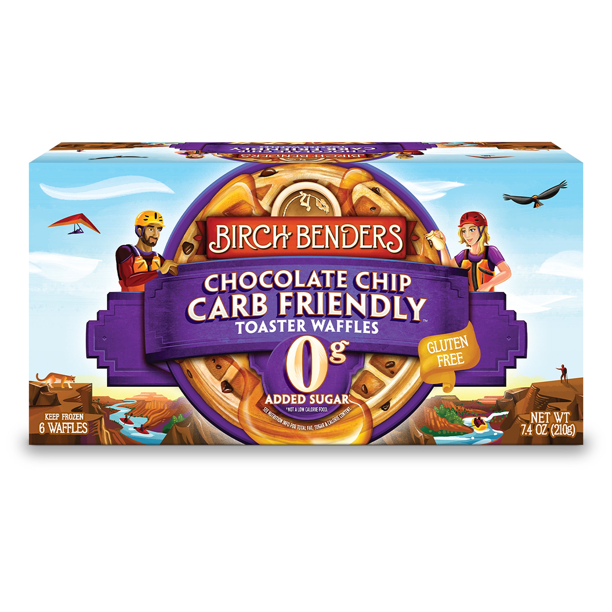 featured-Birch Benders Chocolate Chip Keto Frozen Toaster Waffles box - have-zoom-2