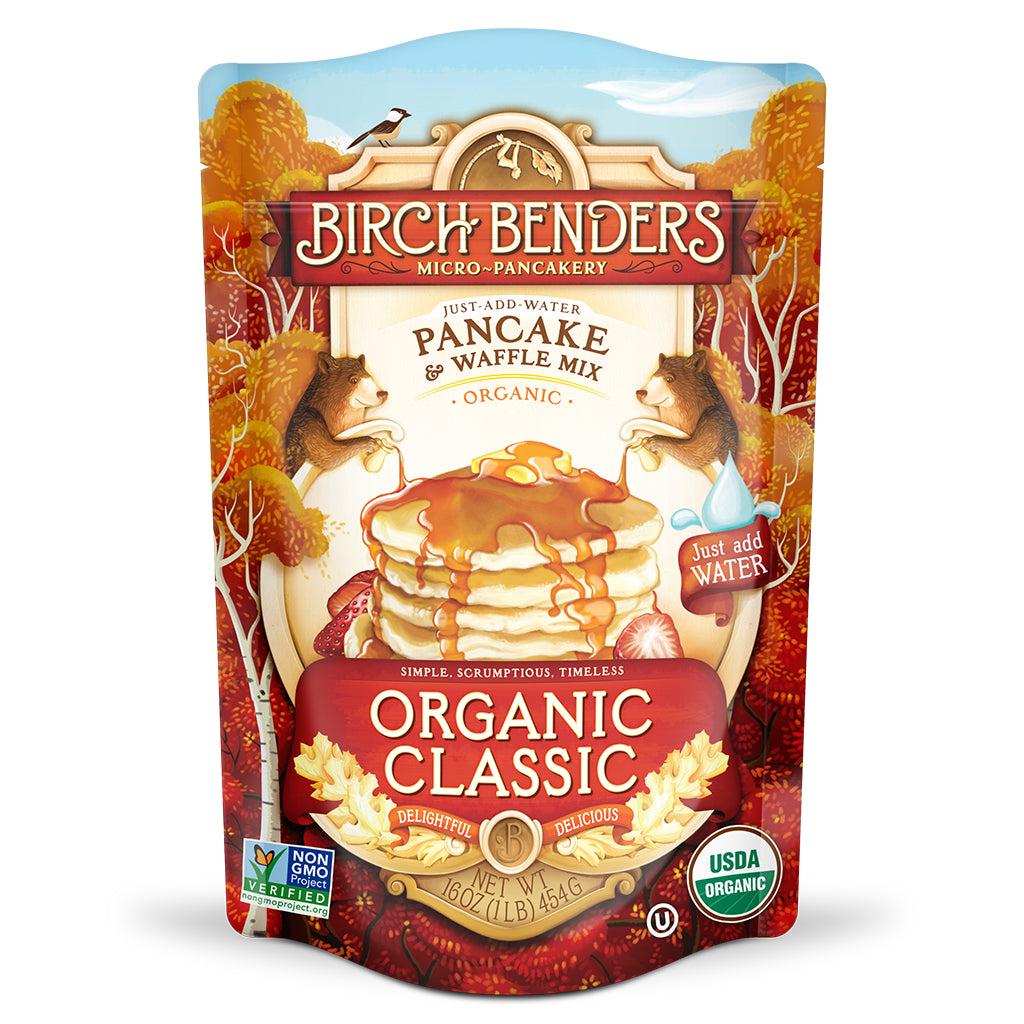 featured-Birch Benders Organic Classic Pancake & Waffle Mix pouch - have-zoom-3
